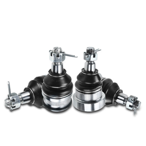 Set of 4 Front Lower & Upper Ball Joints for Dodge Ram 1500 1994 1995 1996 RWD