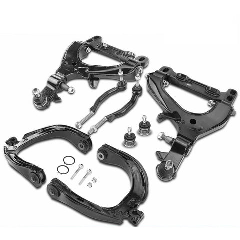 8Pcs Front Control Arm Tie Rod End Ball Joint for Chevrolet Trailblazer GMC 2002