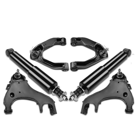 6Pcs Complete Strut & Coil Spring Control Arm Kit for Nissan Frontier 1998-2001