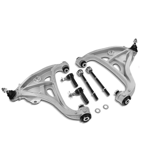 6x Front Control Arm w/ Ball Joints Tie Rod End for Ford F-150 04-08 V6 4.2L 4WD