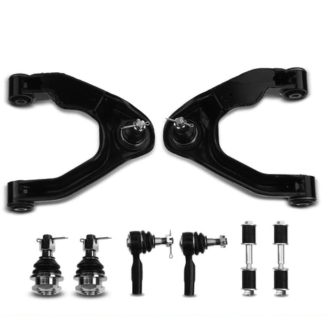 8Pcs Front Control Arm w/Ball Joint Tie Rod End for Nissan Xterra 2000 2001-2004