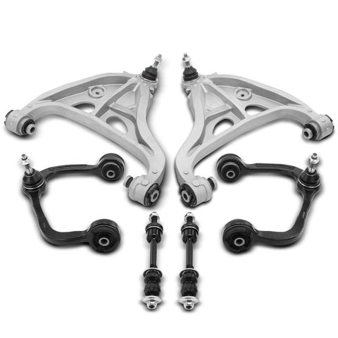 6pcs Front Control Arm & Sway Bar Link for Ford F-150 2005-2008 Lincoln Mark LT