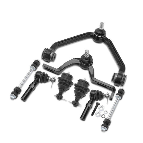 8x Front Control Arm w/Ball Joint &Tie Rod for Ford Explorer Mercury Mountaineer