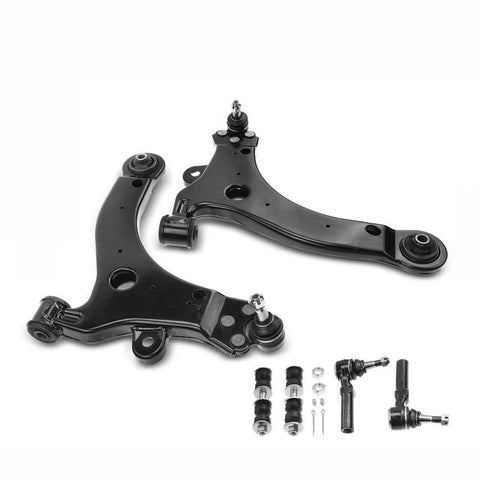 6x Front Lower Control Arm Ball Joint Outer Tie Rod for Chevy Impala 00-13 Buick