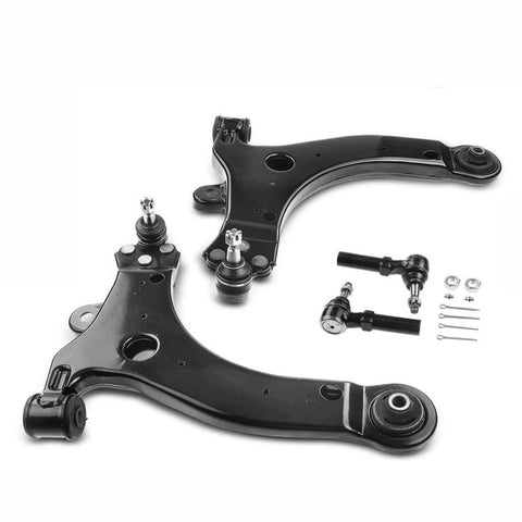 4x Front Lower Control Arm Ball Joint Outer Tie Rod for Chevy Impala 00-13 Buick