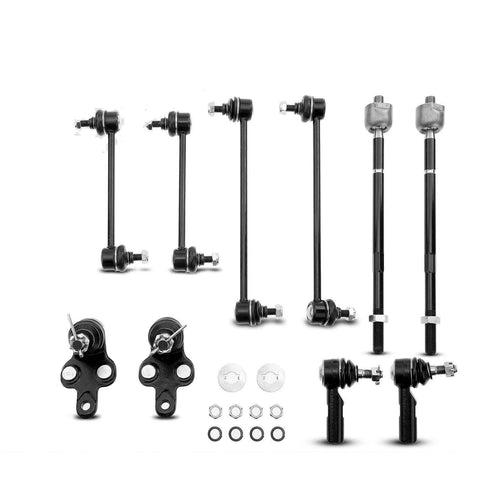 10x Front & Rear Stabilizer Bar Link w/ Ball Joints Tie Rod End for Toyota Lexus