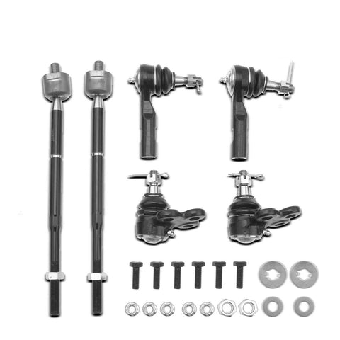 6Pcs Front Tie Rod End & Ball Joint for Chevrolet Equinox 05-07 Pontiac Torrent
