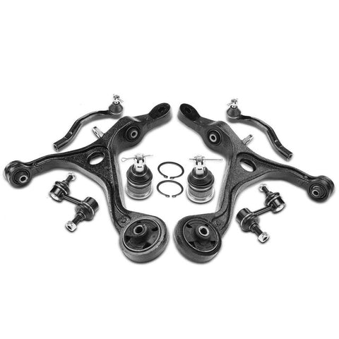 New 8x Control Arms with Ball Joint & Tie Rods End for Acura TSX Honda Accord