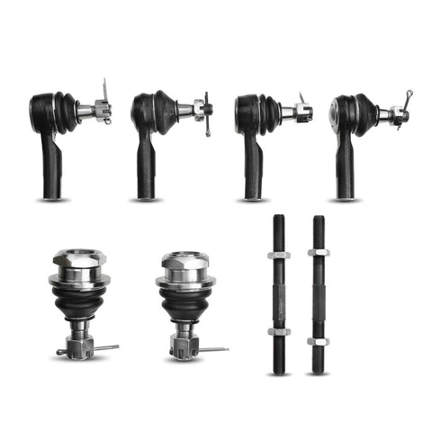 8pcs Front Tie Rod End & Ball Joint Assembly for Nissan Frontier 1998-2004 4WD