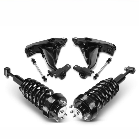 6x Front Strut & Coil Spring Control Arm Kit for Ford Explorer 2002 2003 Mercury