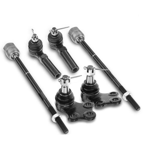 6Pcs Front Tie Rod End & Ball Joint for Mercury Villager Nissan Quest 1993-2002