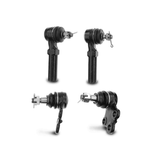 4x Outer Tie Rod End w/ Front Lower Ball Joint for Nissan Quest Mercury Villager