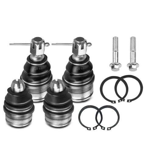 4pcs Ball Joint Kit for Ford E-150 E-350 Club Wagon E-450 Econoline Super Duty
