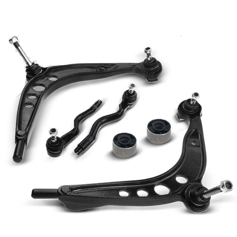 4x Front Control Arm w/Ball Joint Tie Rod End for BMW E36 318i 318is 325is 323i