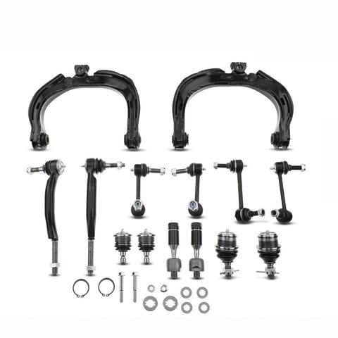 14x Front Upper Control Arm Stabilizer Bar End Link Tie Rod End for Chevy GMC