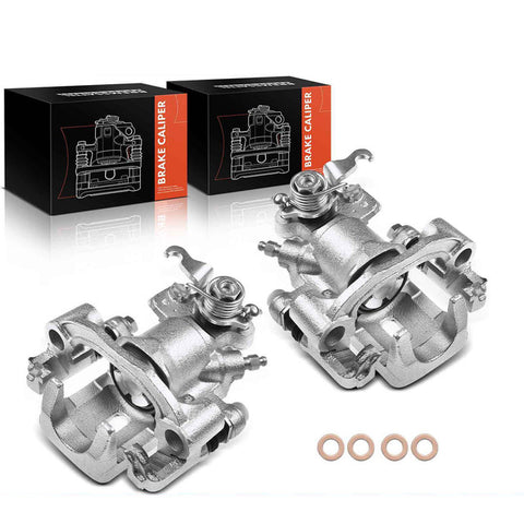 2x Disc Brake Caliper with Bracket for Nissan 240SX 1995-1998 Rear Left & Right