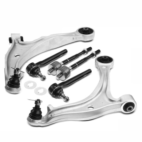 6x Front Lower Control Arm w/ Ball Joint & Tie Rod Ends for Honda Odyssey 05-10