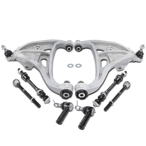 8x Front Control Arm Ball Joint & Sway Bar Link Tie Rod End for Ford F-150 05-06