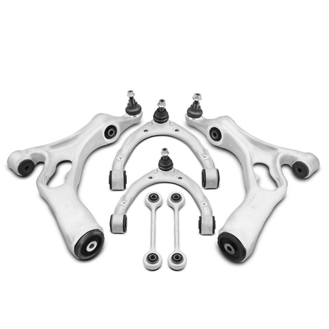 6x Front Control Arm w/ Ball Joints Sway Bar Link for Porsche Cayenne VW Touareg