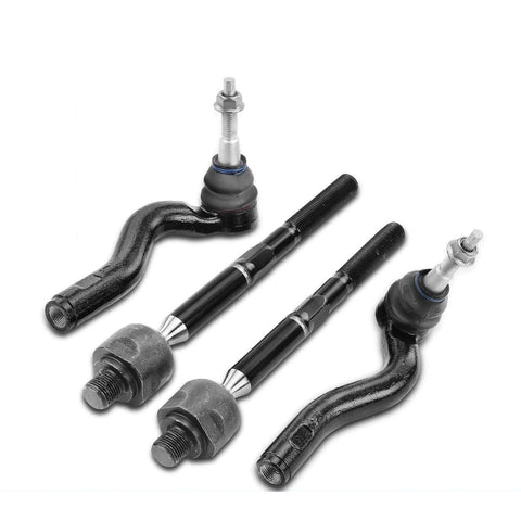 4x Inner & Outer Tie Rod End Assembly for Cadillac CT6 2016 2017 2018 2019 2020