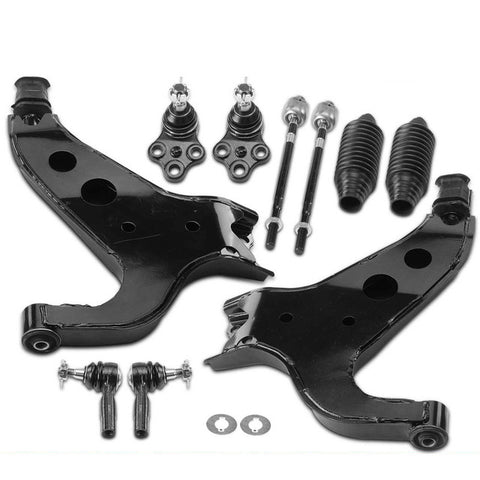 10x Control Arm & Tie Rod End & Ball Joint for Nissan Pathfinder 96-04 INFINITI