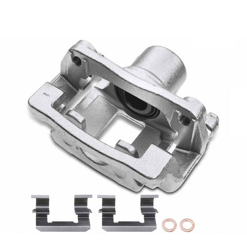 Rear Left Brake Caliper w/ Bracket & Phenolic Piston for Cadillac ATS 13-19 CTS