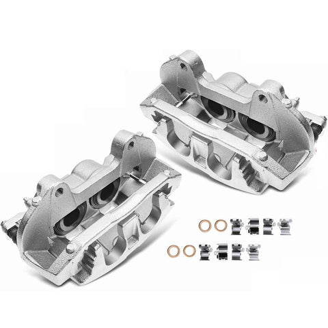 2xDisc Brake Caliper with Bracket for Dodge Journey 2012-2020 Front Left & Right