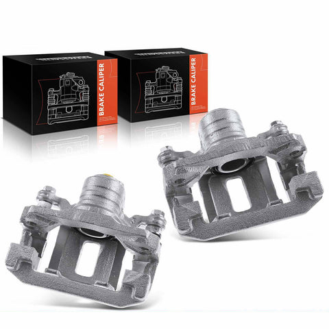 2x Brake Caliper with Bracket for Nissan Pathfinder 2005-2012 Rear Left & Right
