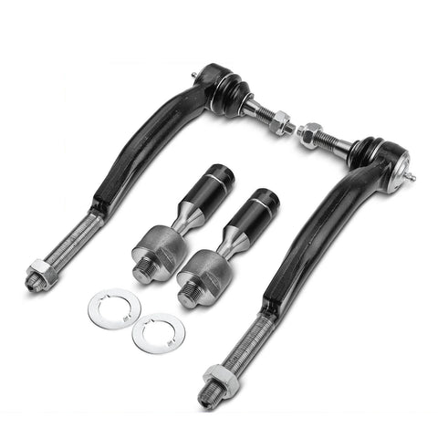 4x Inner & Outer Tie Rod End for Buick Chevrolet SSR GMC Envoy Oldsmobile Isuzu