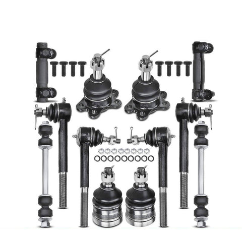 Front Sway Bar Link w/ Ball Joint Tie Rod End for Chevy Express 1500 GMC Savana