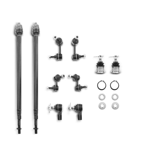 10x Front & Rear Stabilizer Bar Link w/ Ball Joint Tie Rod End for Honda Element