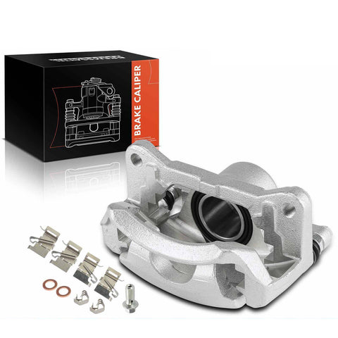 Front Driver Left Brake Caliper w/ Bracket for Mazda 3 2014-2016 3 Sport L4 2.0L