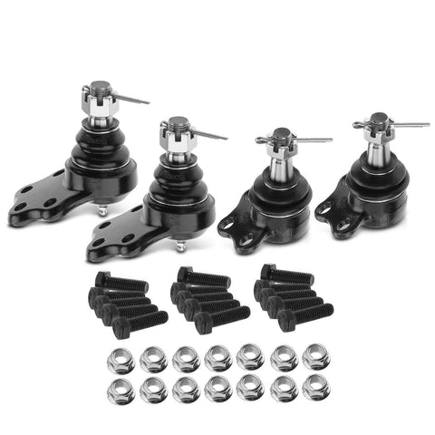 4x Front Lower & Upper Ball Joint for Dodge Dakota 00-04 Durango 2000-2003 RWD