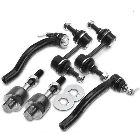 6Pcs Front Side Stabilizer Bar Link Tie Rod End for Honda Accord 2008 2009-2012
