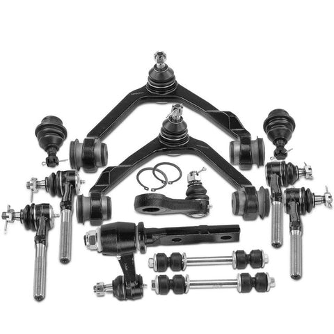 12x Front Control Arm w/ Ball Joint Sway Bar Link for Ford F-150 F-250 Lincoln