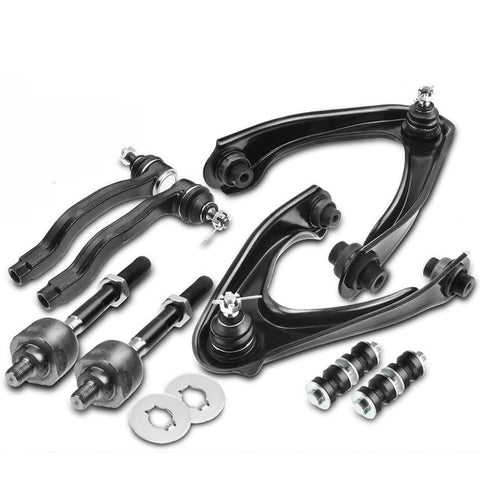 8x Front Control Arm Sway Bar Link Tie Rod End Ball Joints for Honda Civic 96-00