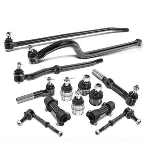 13x Front Suspension Bar Link Tie Rod End for Dodge Ram 1500 2500 1994-1995 4WD