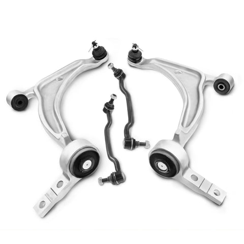 4x Front Control Arm w/ Ball Joint Sway Bar Link for Nissan Altima 02-06 Maxima