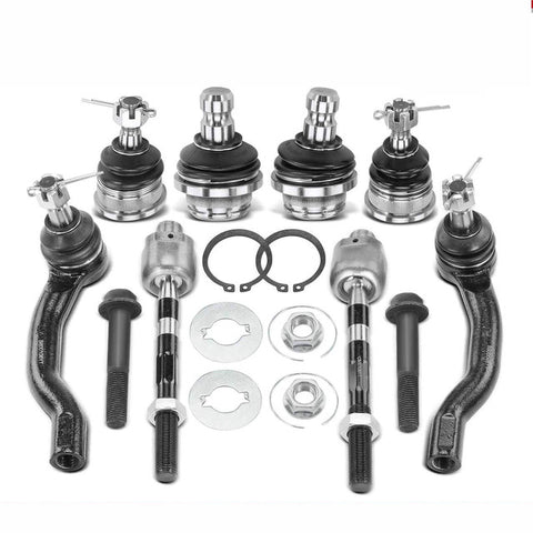 8x Front Tie Rod End&Ball Joint for Nissan Frontier 2005-2018 Pathfinder Xterra