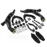 14pcs Control Arm w/ Ball Joint & Tie Rod End & Strut Mount for Honda CR-V 97-01