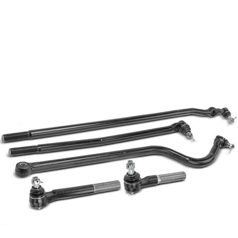 5Pcs Front Side Tie Rod End Track Bar for Dodge Ram 2500 Ram 3500 1998-1999 4WD