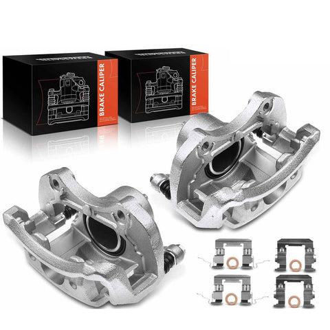 2x Disc Brake Calipers w/ Bracket for Nissan Sentra 2007-2019 Front Left & Right