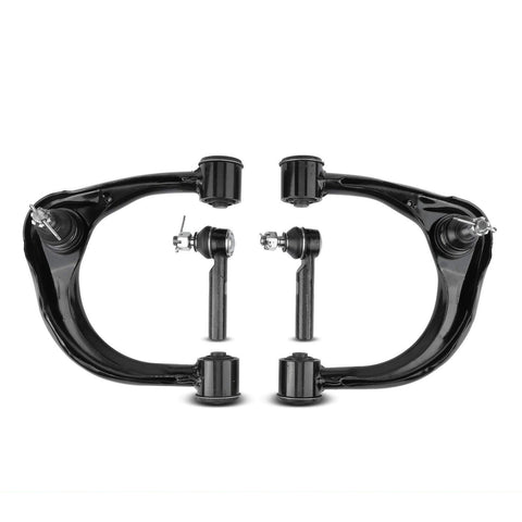 Front Upper Control Arm w/ Ball Joint Outer Tie Rod End for Lexus GX470 Toyota