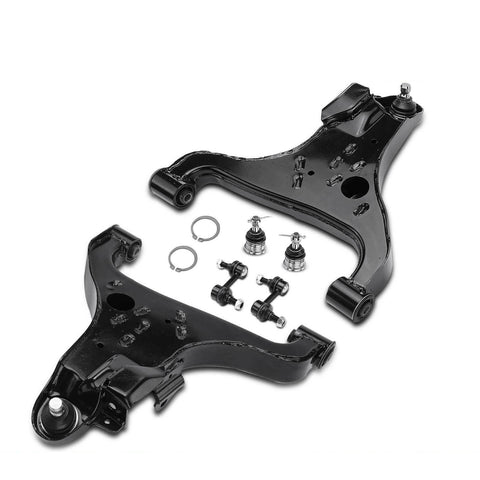 6x Front Control Arm w/Ball Joint Sway Bar Link for Nissan Titan Armada INFINITI