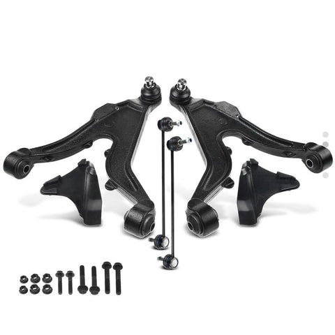 4pc Front Lower Control Arm Bar Link for Volvo 850 93-97 S70 V70 98-00 w/ 2-Bolt