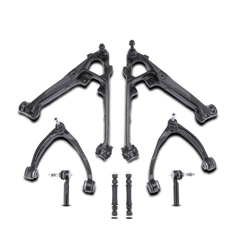 8x New Front Lower & Upper Control Arm w/ Ball Joint for Chevrolet Cadillac GMC