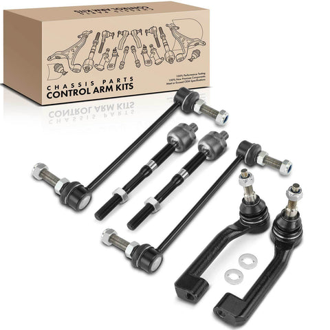 6x Front Sway Bar Link Tie Rod End for Ford Explorer Police Interceptor Utility