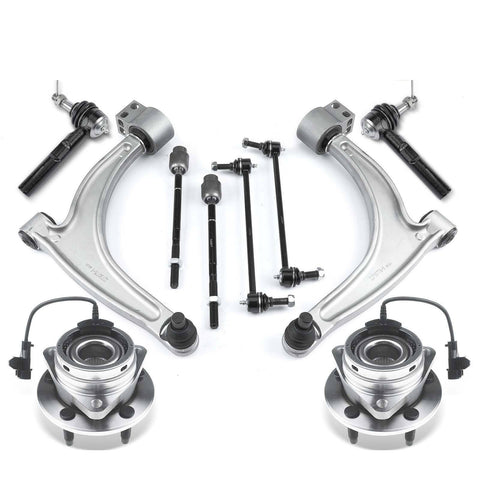 10x Wheel Bearing Control Arm Kit for Chevrolet Malibu 2004-2009 Pontiac Saturn