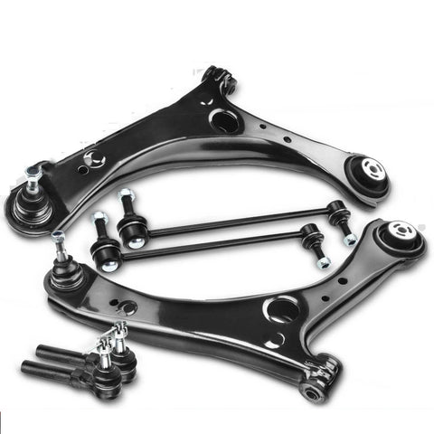 6x Front Lower Control Arm Tie Rod End Ball Joint for Volkswagen Routan Ram C/V