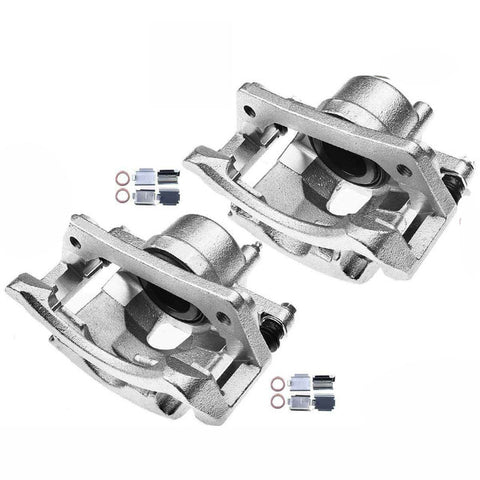 2pcs Front Brake Caliper for Chrysler Town Country Caravan 2005 Rear Drum model